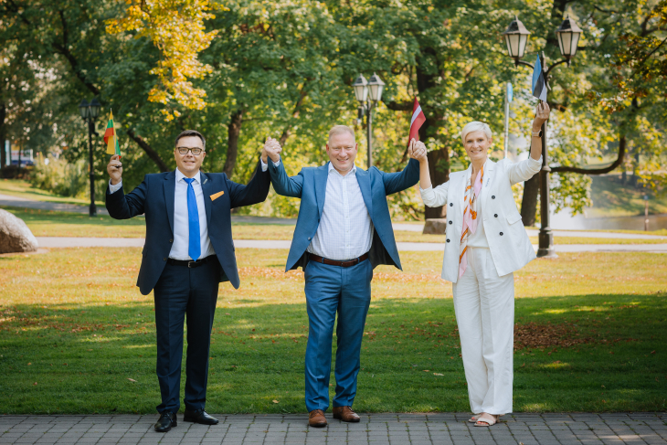 Baltijas valstu advokatūru vadītāji, godinot Baltijas ceļa 35. gadskārtu!